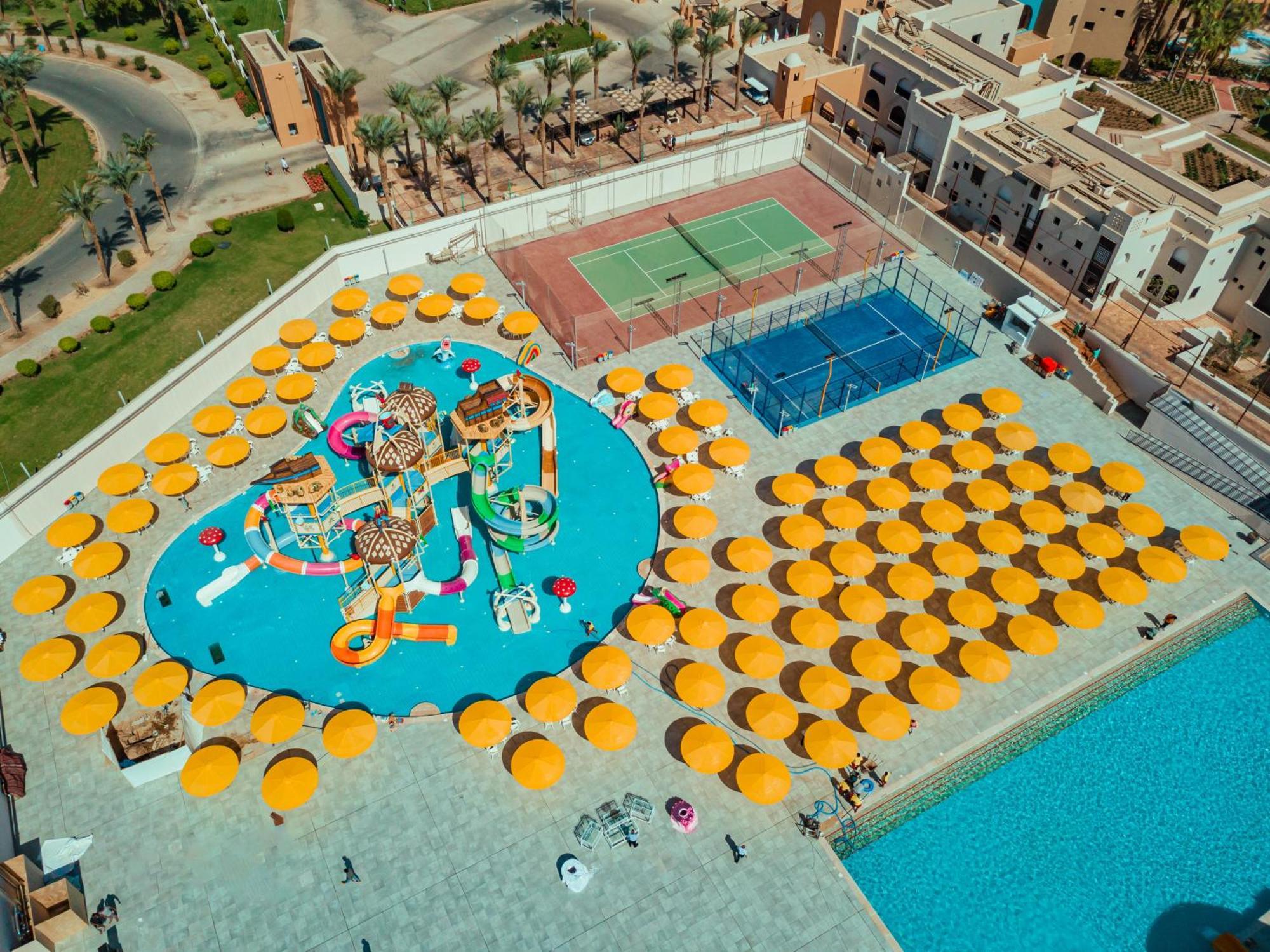 Pickalbatros Sands פורט גאלב מראה חיצוני תמונה Aerial view of the hotel
